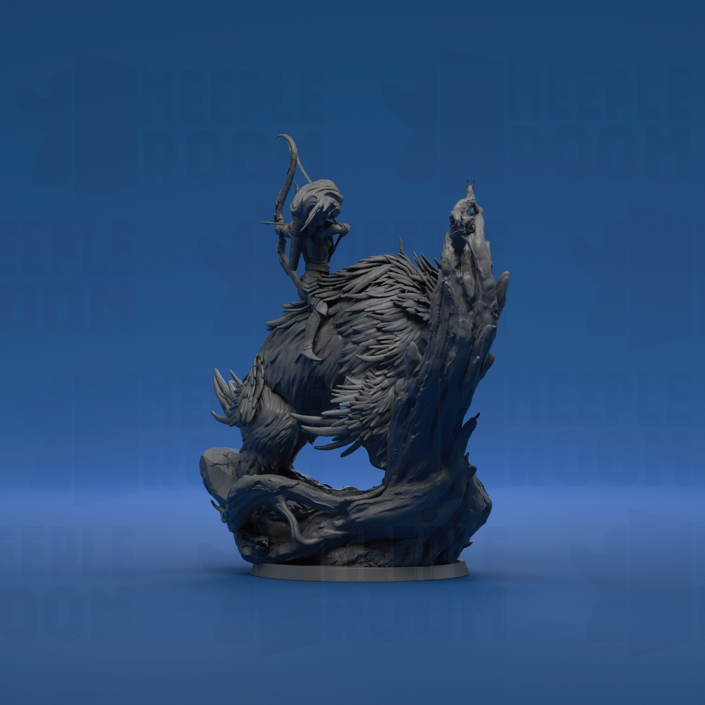 Owlbear by Rescale Miniatures | Miniature | TTRPG | Unpainted | Print on Demand