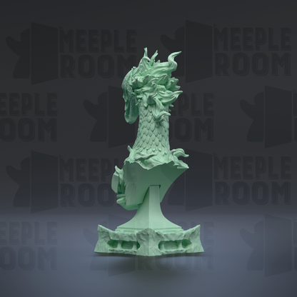 The Phoenix, Bust by Witchsong Miniatures | Miniature | TTRPG | Unpainted | Print on Demand