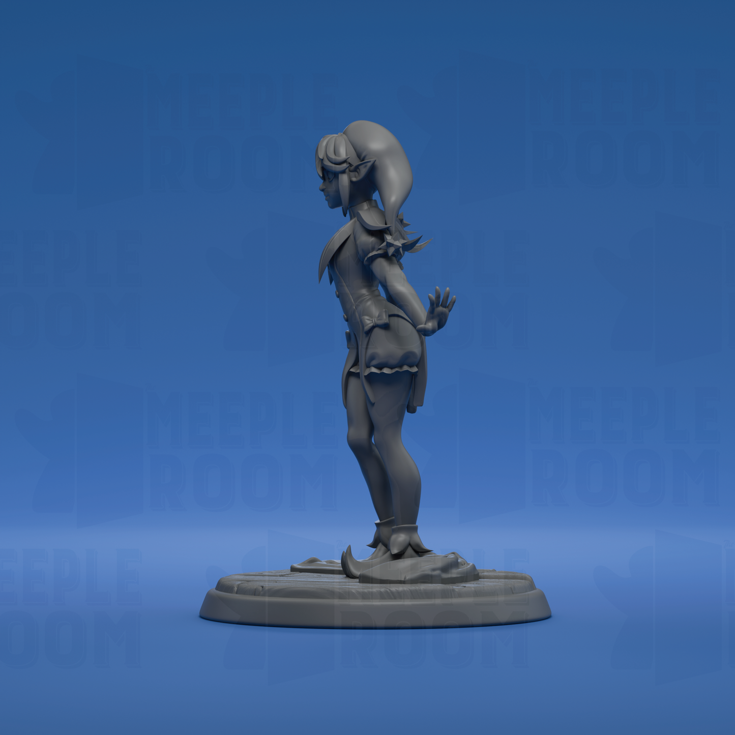 Lark, Human Jester by Twin Goddess Miniatures | Miniature | TTRPG | Unpainted | Print on Demand