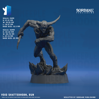 Void Shatterhorn by Sordane Publishing | Miniature | TTRPG | Unpainted | Print on Demand