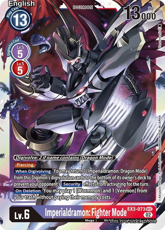 Imperialdramon: Fighter Mode