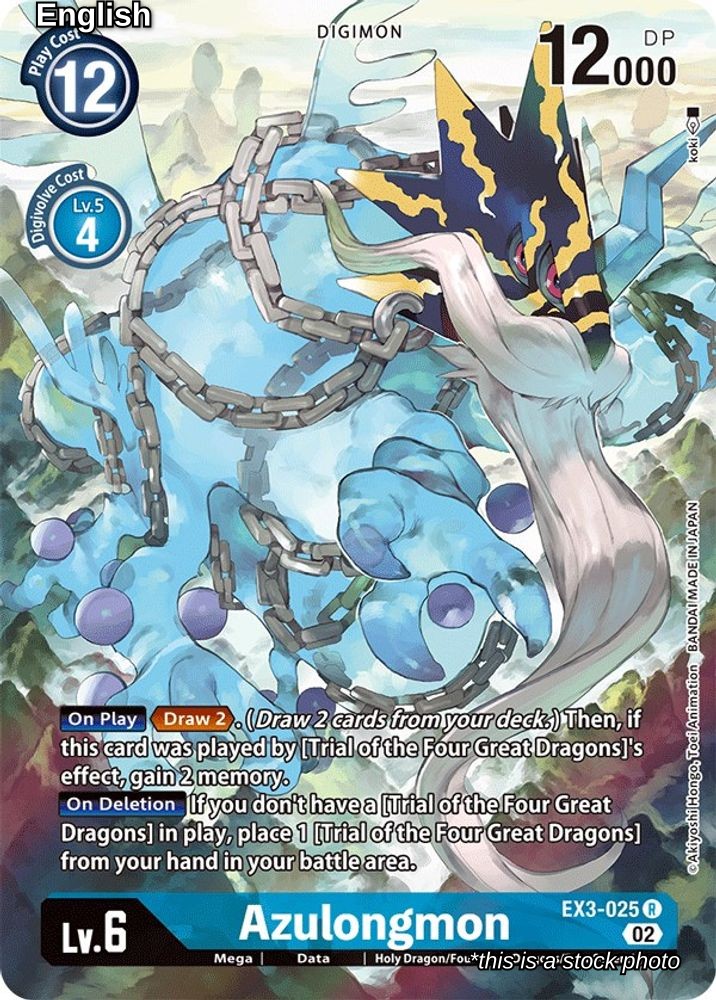 Azulongmon (Alternate Art)