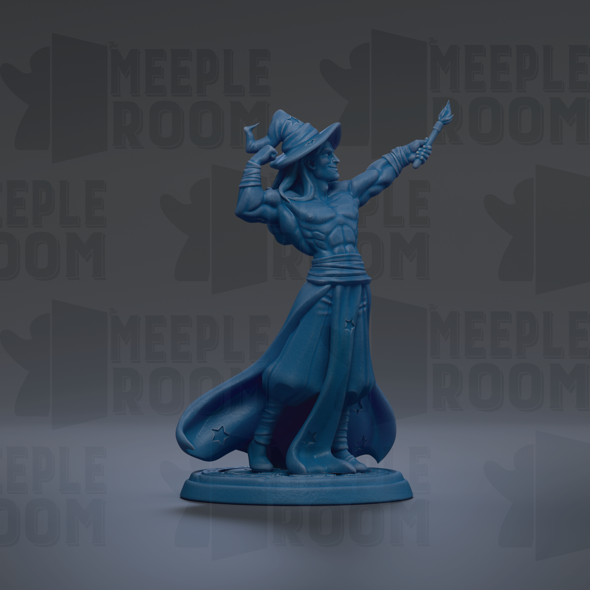 Brentallius, Muscle Wizard by Twin Goddess Minis | Miniature
