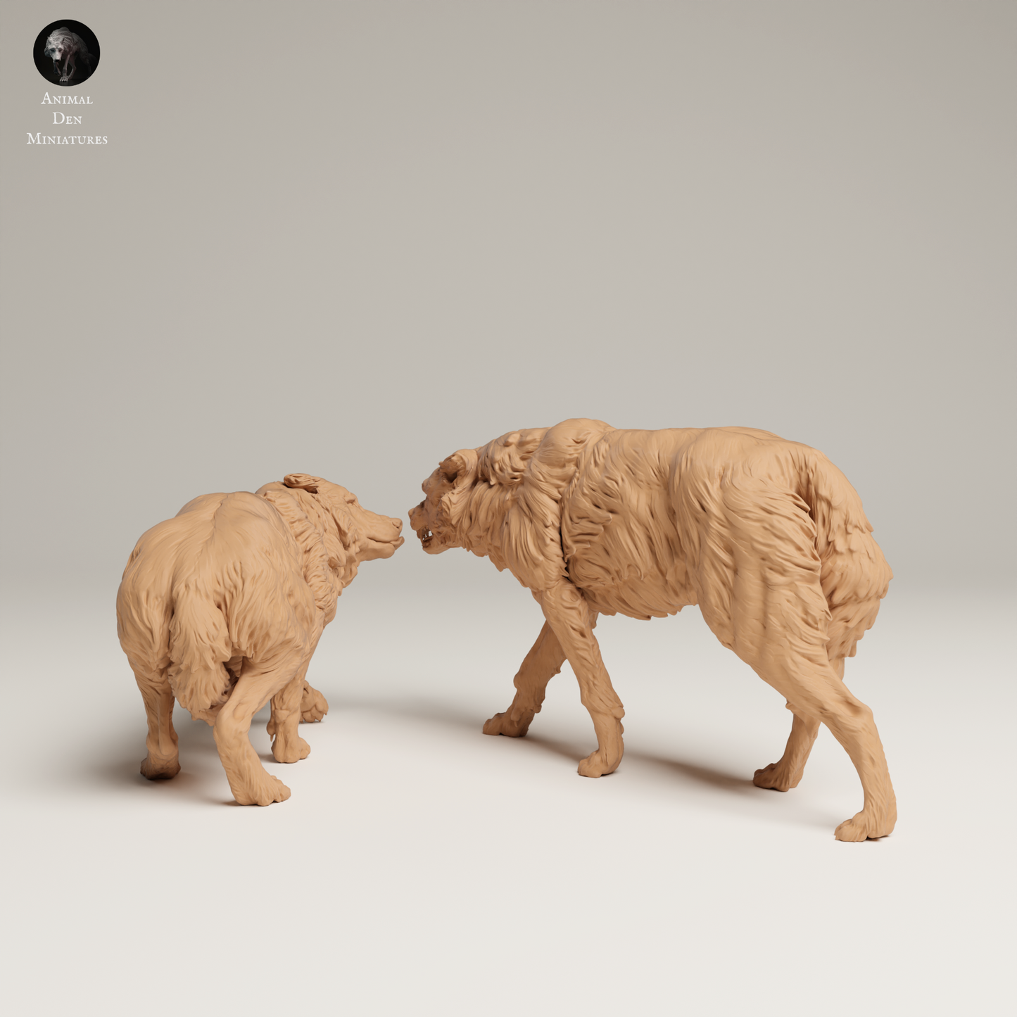 a couple of animals that are next to each other