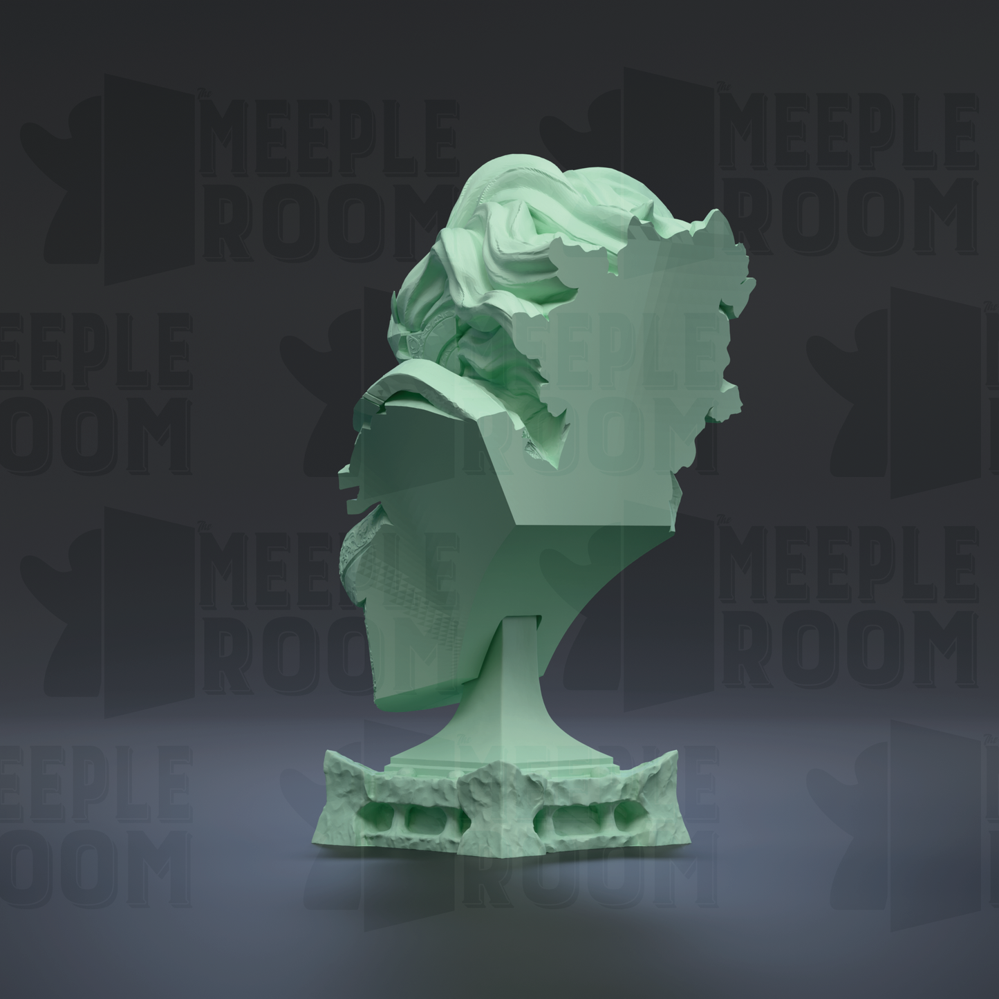 Knight of the Nebula, Bust by Witchsong Miniatures | Miniature | TTRPG | Unpainted | Print on Demand