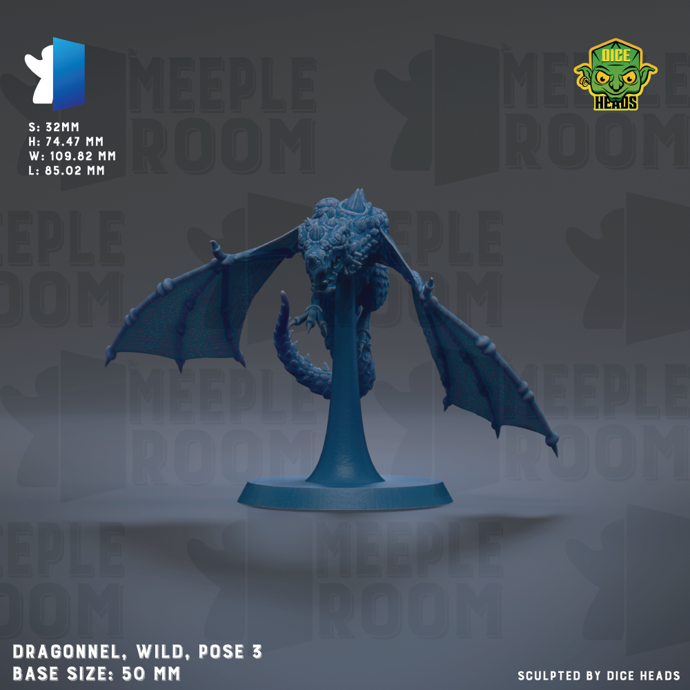 a blue dragon figurine on a gray background