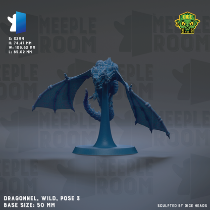 a blue dragon figurine on a gray background