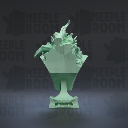 Infernis, Bust by Witchsong Miniatures | Bust | Display Figure | Unpainted | Print on Demand