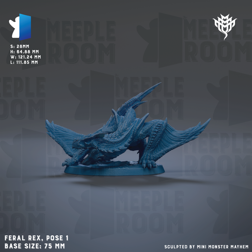 a large blue dragon figurine posed on a base.