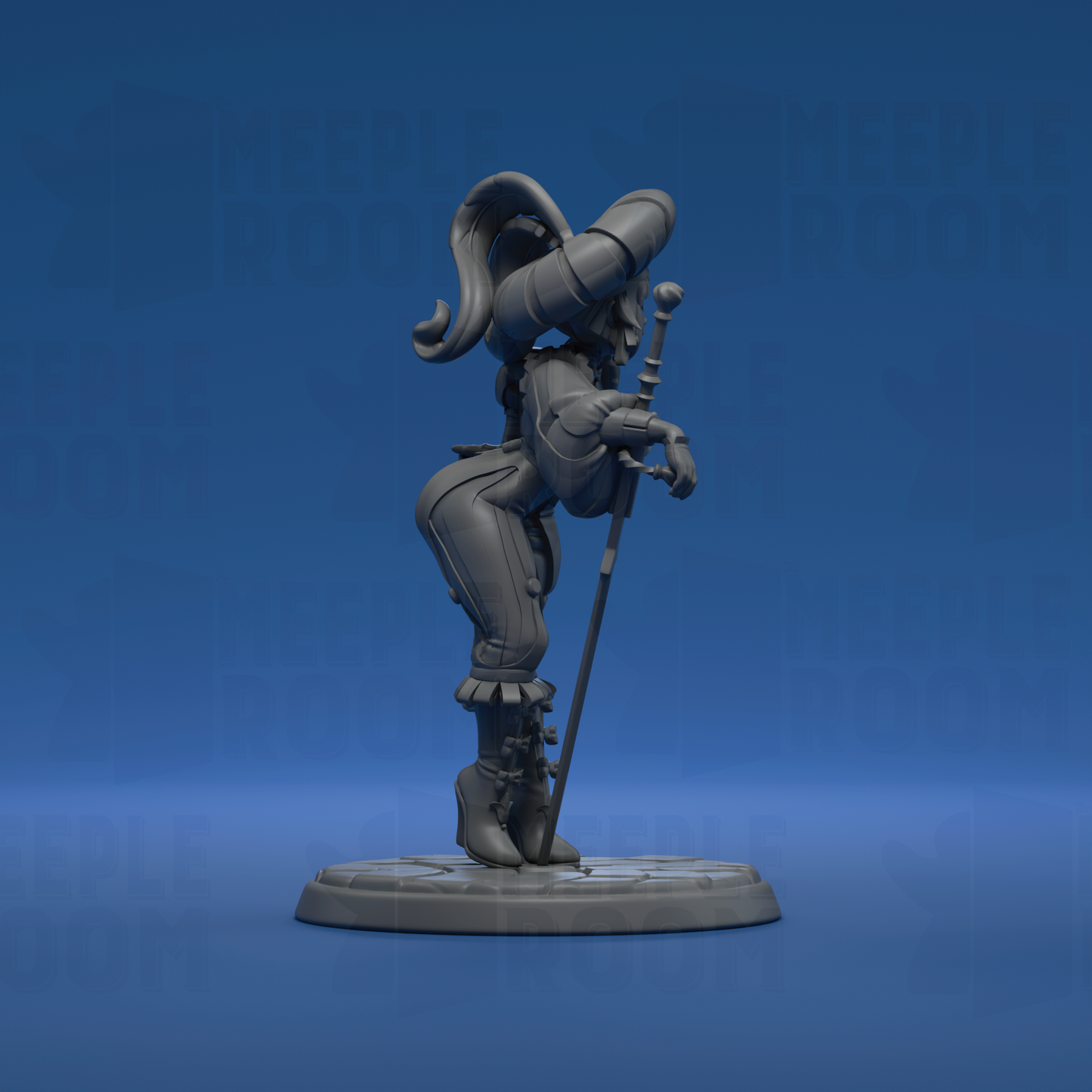 Lainey, Landsknecht by Twin Goddess Miniatures | Miniature | TTRPG | Unpainted | Print on Demand