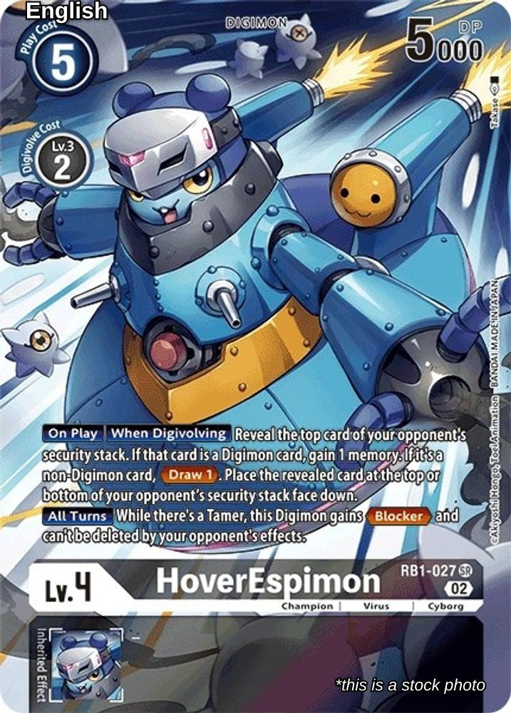 HoverEspimon (Textured Alternate Art)