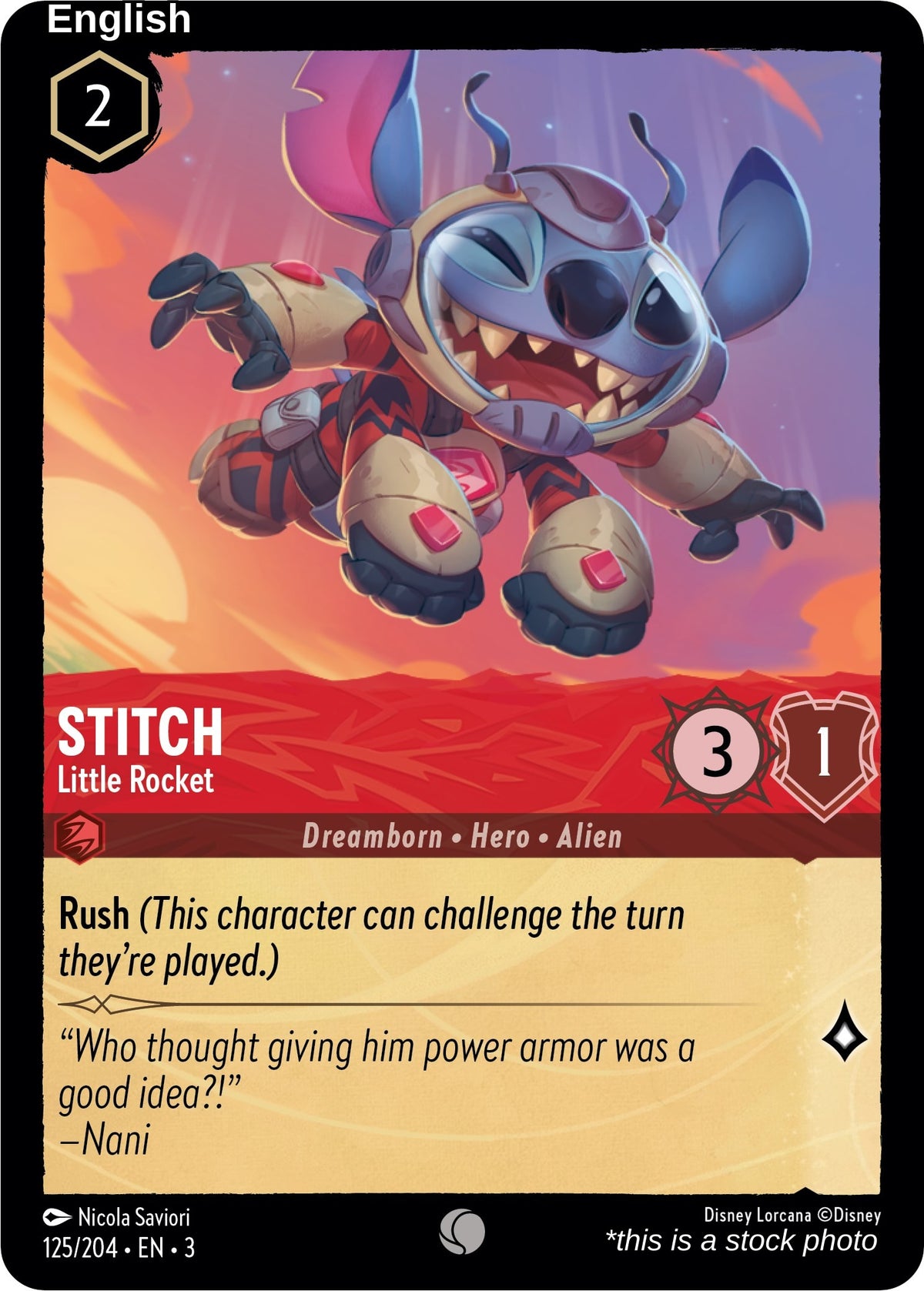 Stitch - Little Rocket