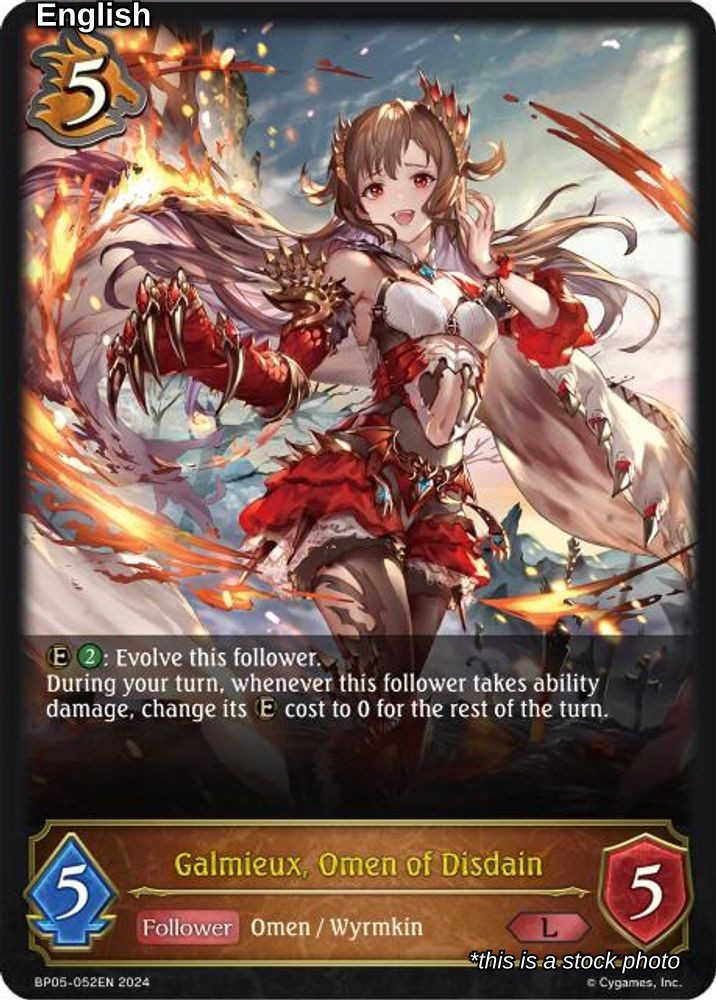 Galmieux, Omen of Disdain