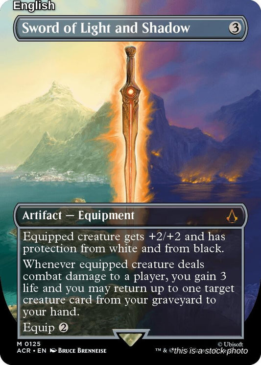 Sword of Light and Shadow (Borderless)