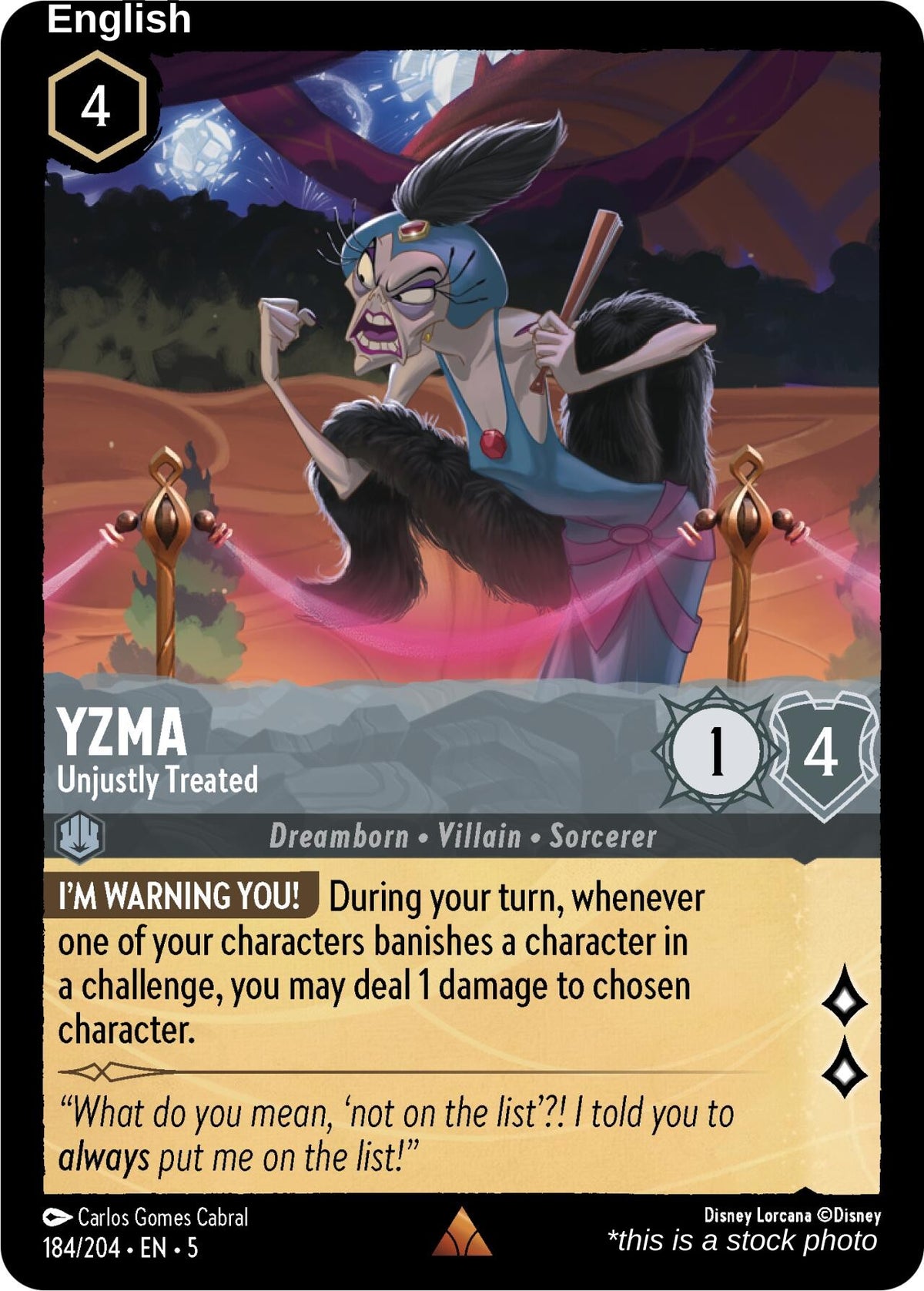 Yzma - Unjustly Treated