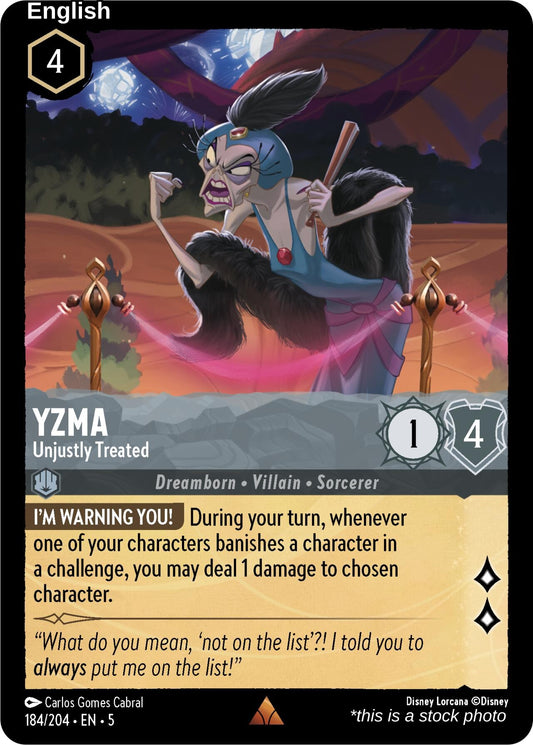 Yzma - Unjustly Treated