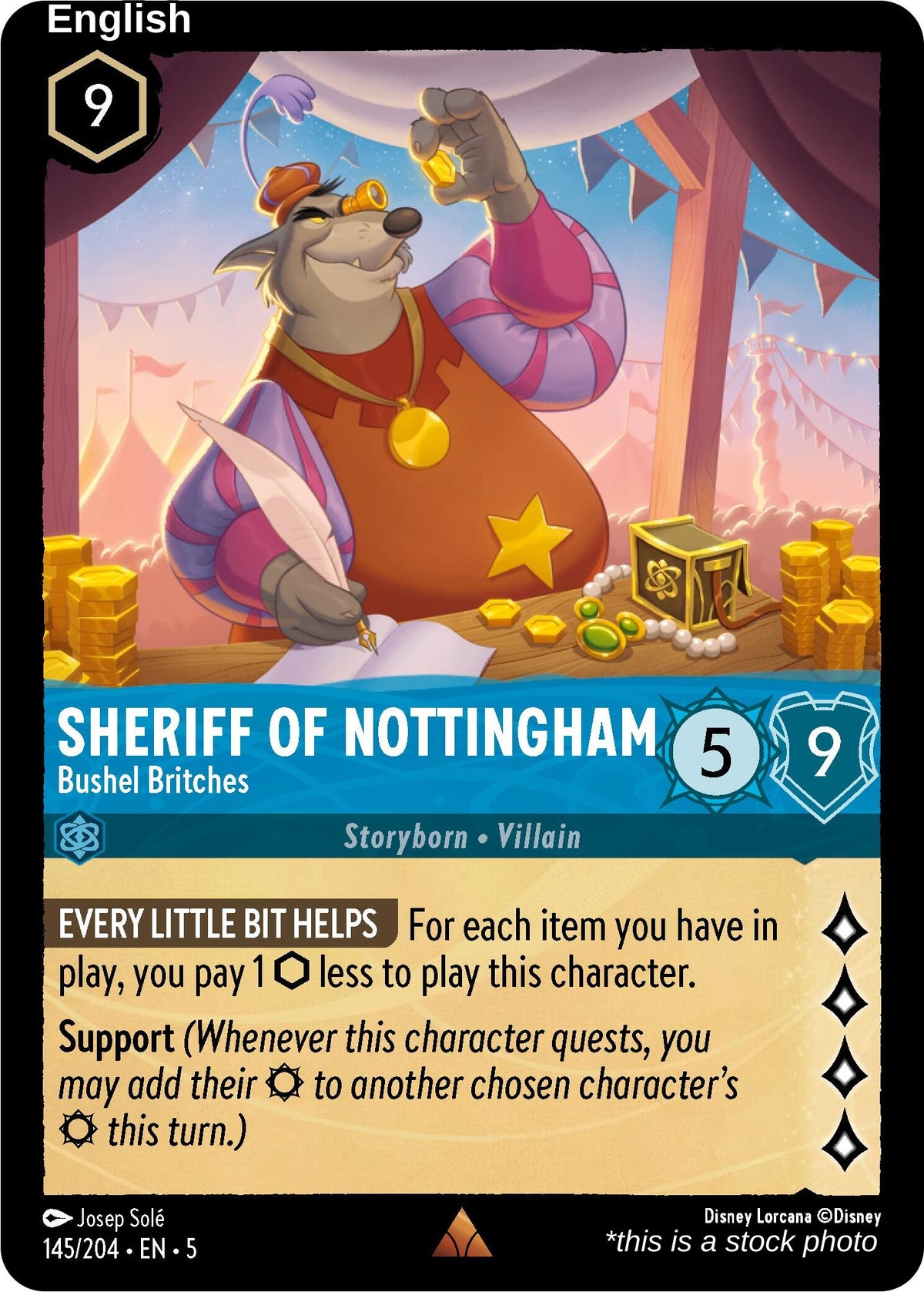 Sheriff of Nottingham - Bushel Britches