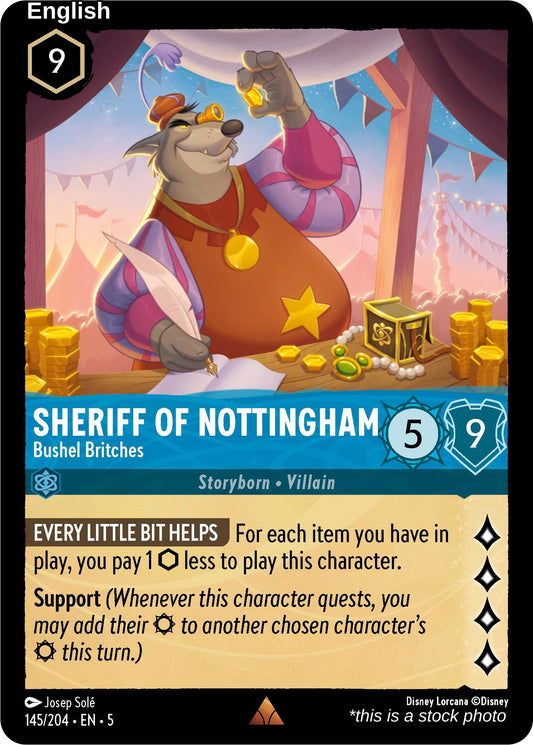Sheriff of Nottingham - Bushel Britches