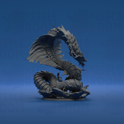 Arctic Centipede by Rescale Miniatures | Miniature | TTRPG | Unpainted | Print on Demand