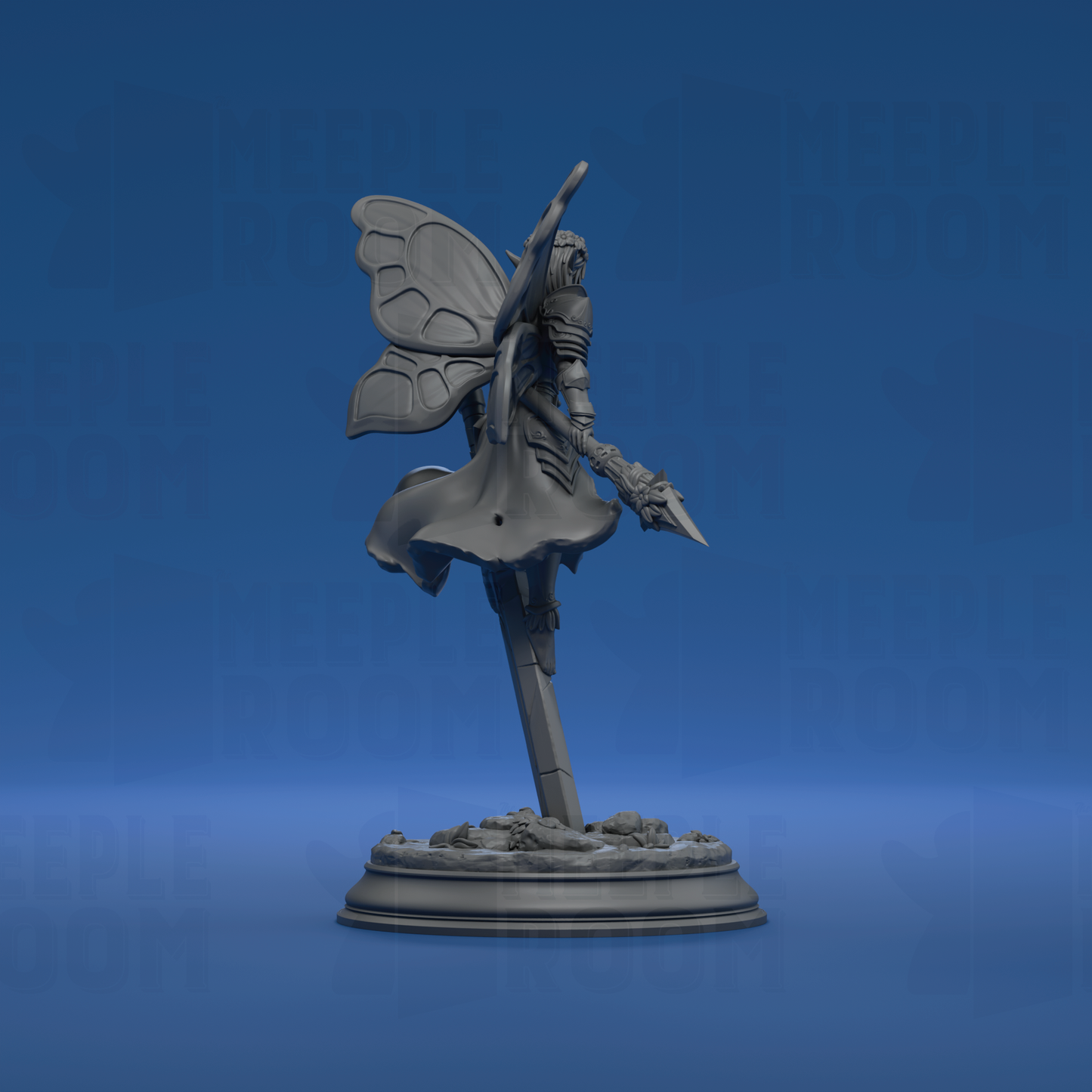 Battle Bell, Fairy Knight by DM Stash | Miniature | TTRPG | Unpainted | Print on Demand