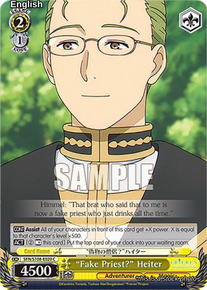 "Fake Priest?" Heiter
