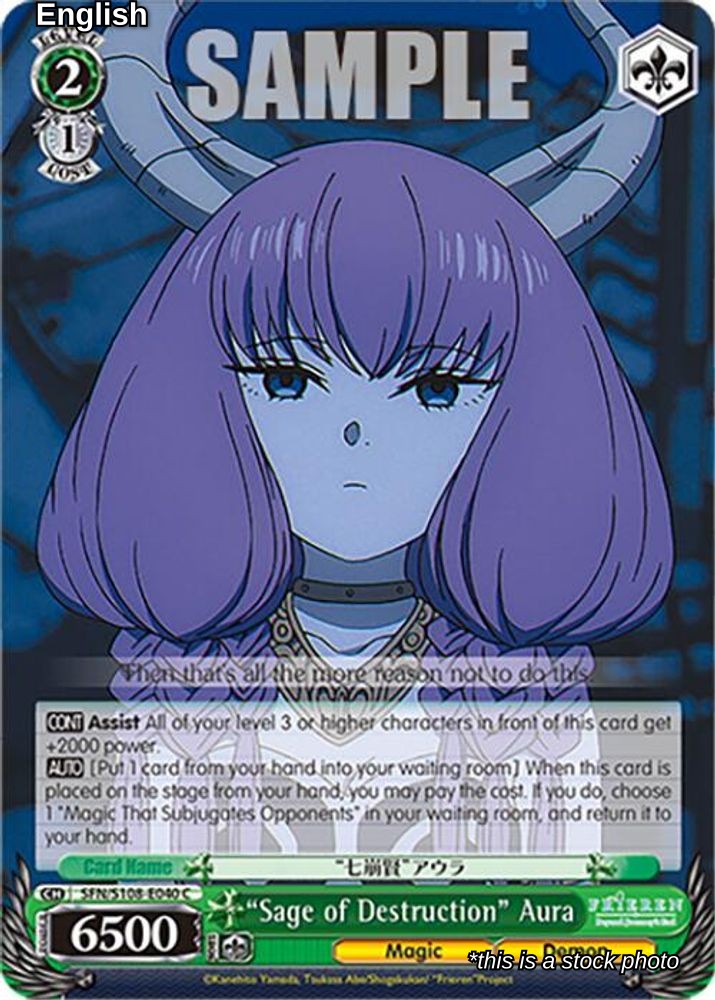 "Sage of Destruction" Aura