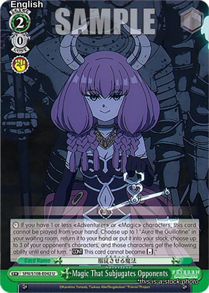 Magic That Subjugates Opponents