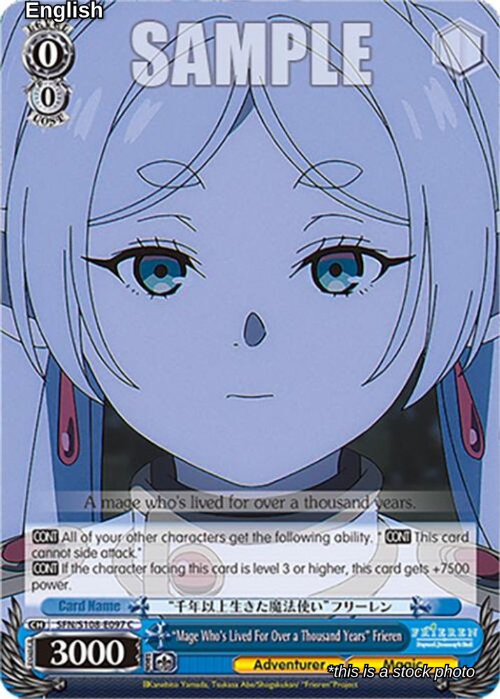 "Mage Who's Lived For Over a Thousand Years" Frieren