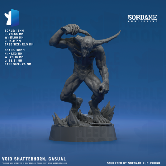 Void Shatterhorn by Sordane Publishing | Miniature | TTRPG | Unpainted | Print on Demand