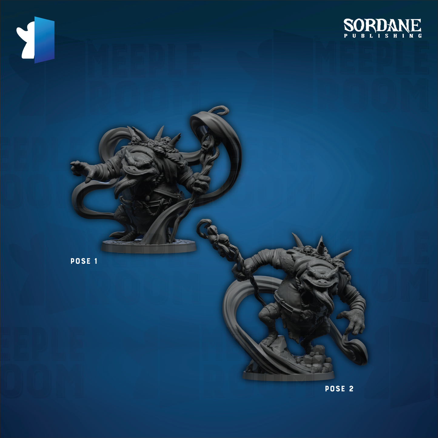 Krelk Sovereign by Sordane Publishing | Miniature | TTRPG | Unpainted | Print on Demand