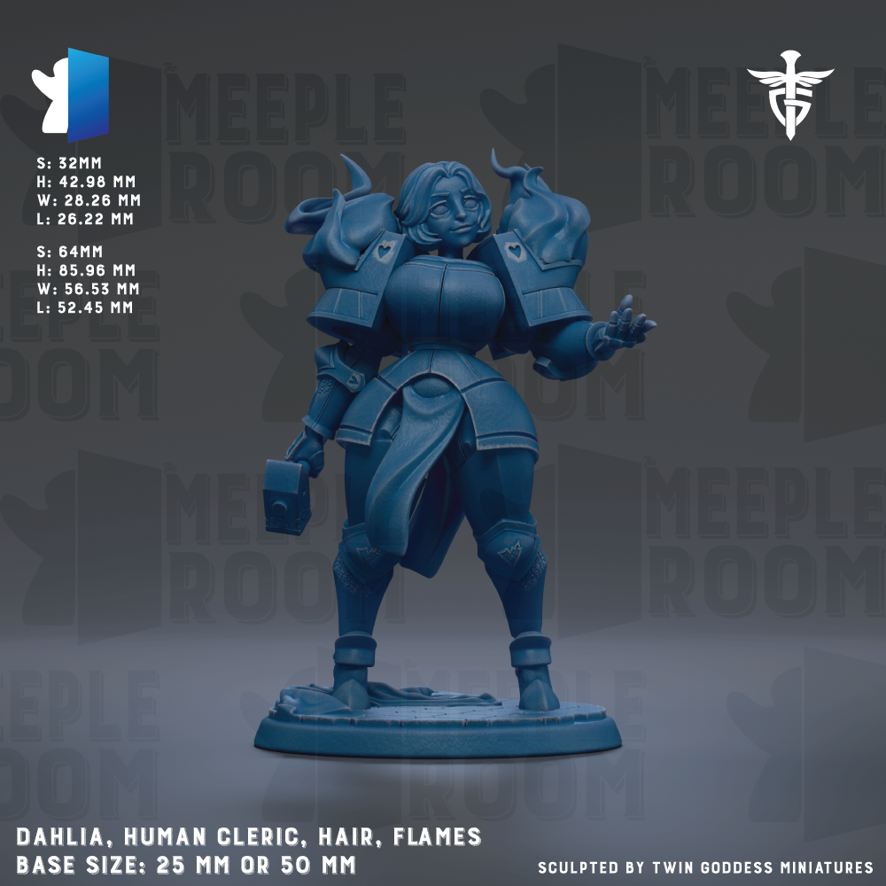 a blue plastic figurine of a man with a sword