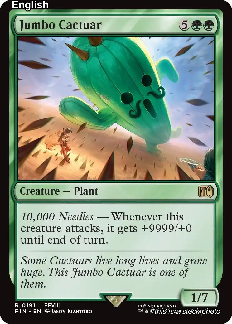 Jumbo Cactuar