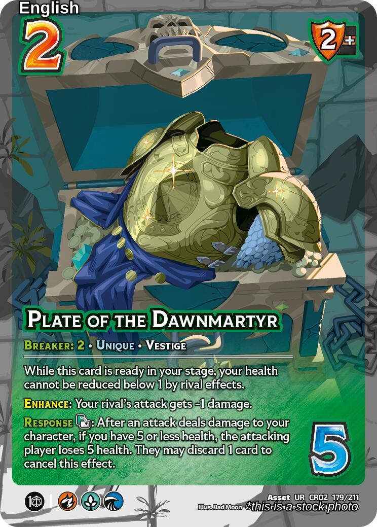 Plate of the Dawnmartyr