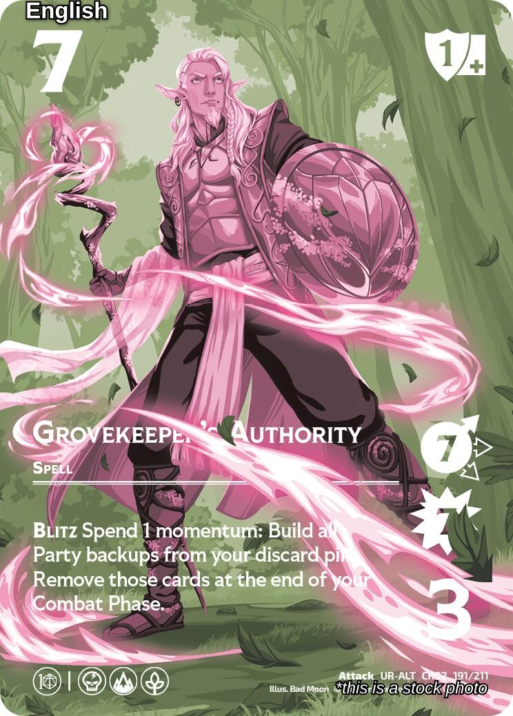 Grovekeeper's Authority (Alternate Art)