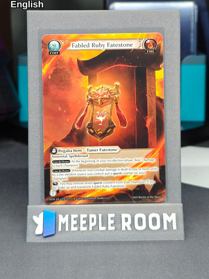 Fabled Ruby Fatestone // Suzaku, Vermillion Phoenix
