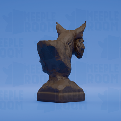 Eurasian Lynx, Bust by Animal Den Miniatures | Bust | Display Figure | Unpainted | Print on Demand