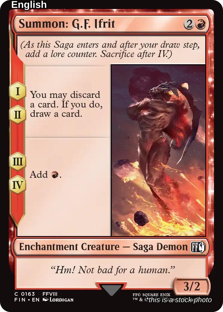 Summon: G.F. Ifrit