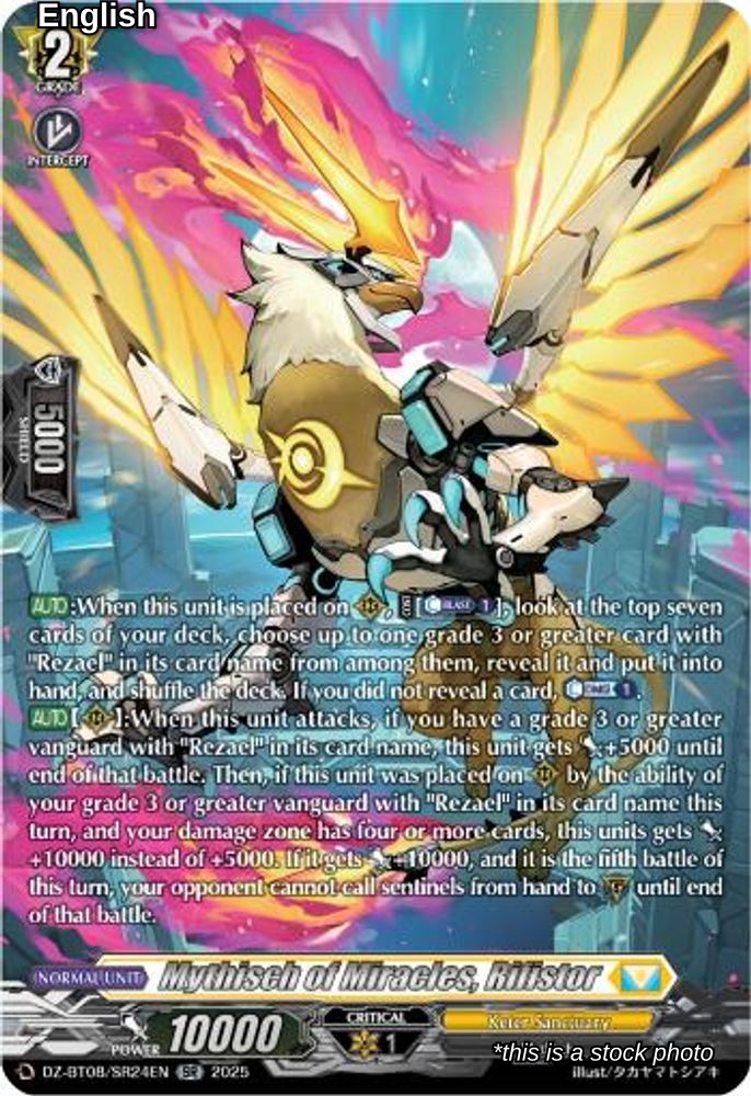 Mythisch of Miracles, Rifistor (SR)
