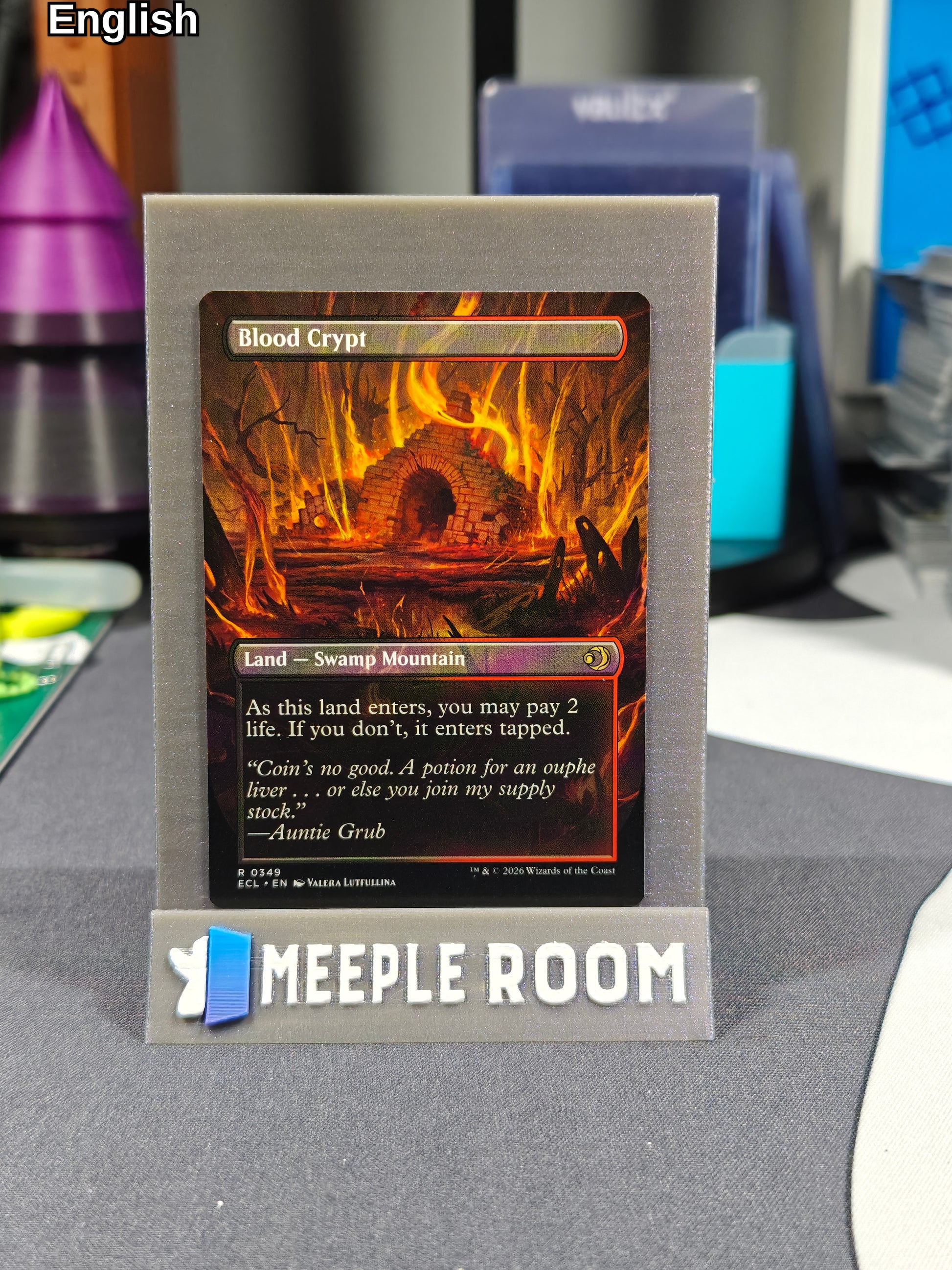 Blood Crypt (Borderless) (Back)