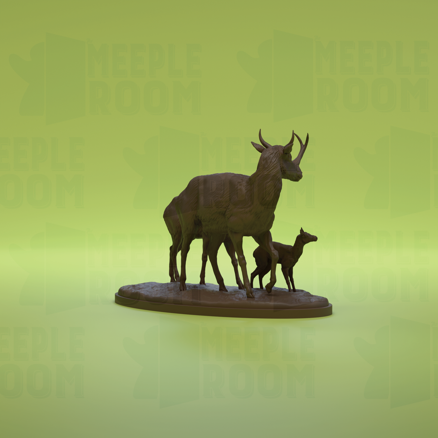Synthetoceras by Dino & Dog | Miniature | TTRPG | Unpainted | Print on Demand