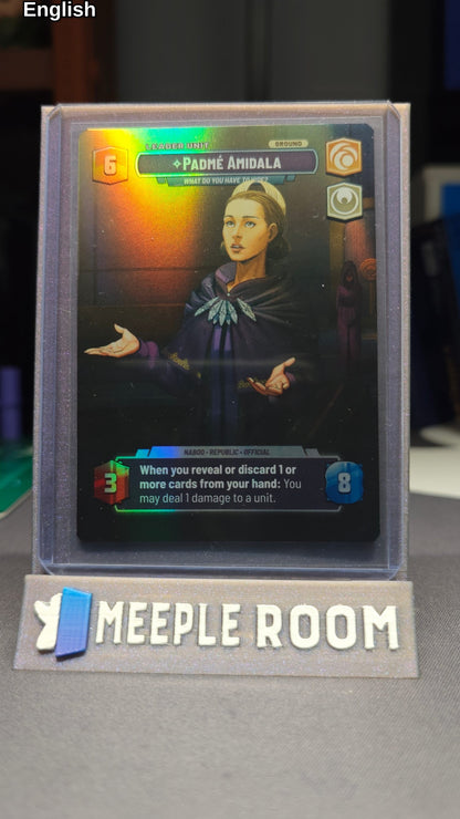 Padme Amidala - What Do You Have to Hide? (Showcase) (Back)