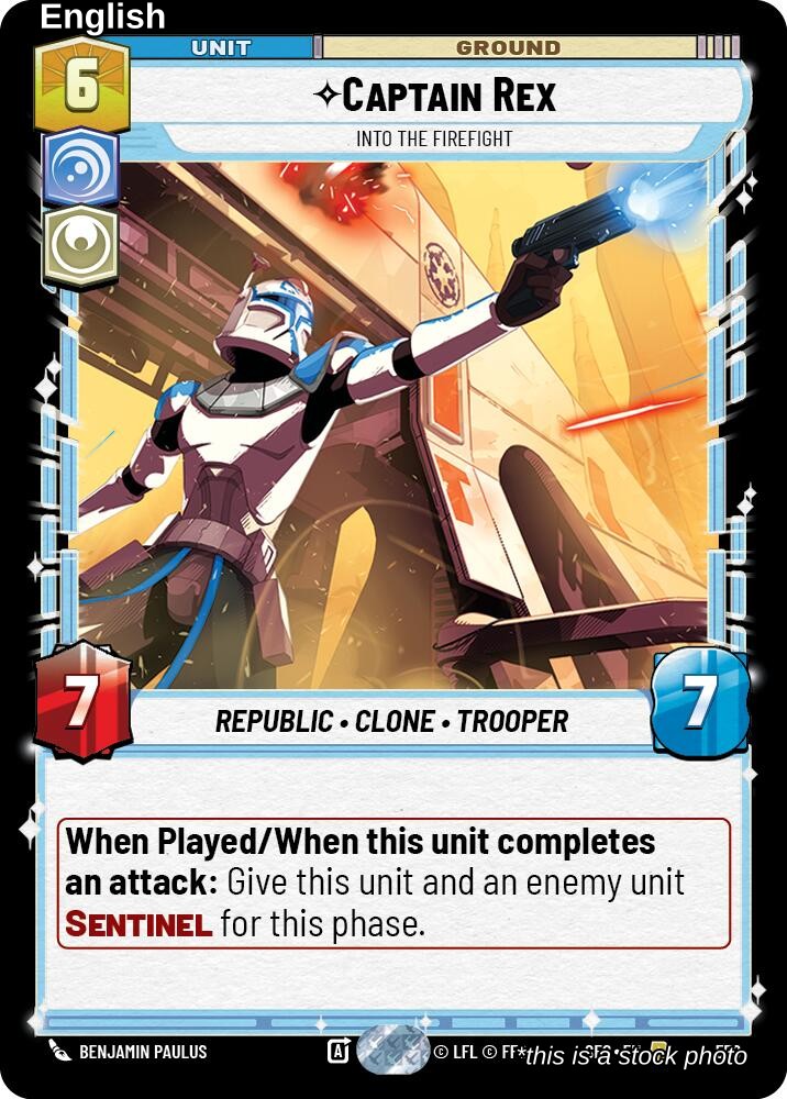 Captain Rex - Into the Firefight (Foil)