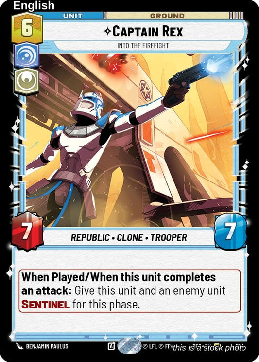 Captain Rex - Into the Firefight (Foil)