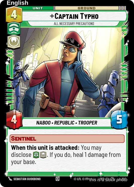 Captain Typho - All Necessary Precautions (Foil)