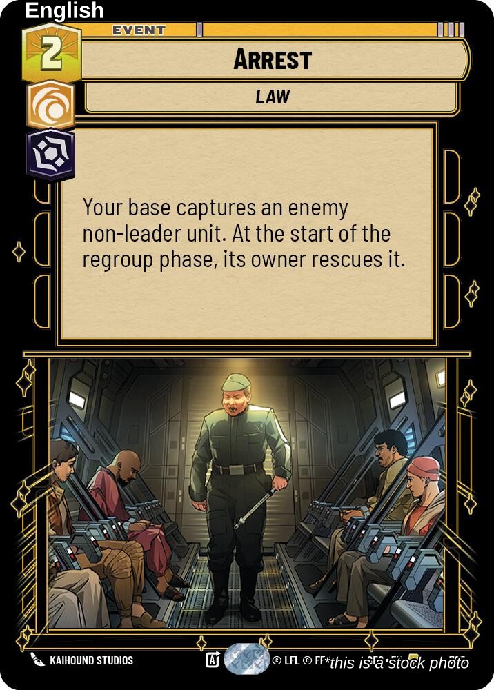 Arrest (Foil)