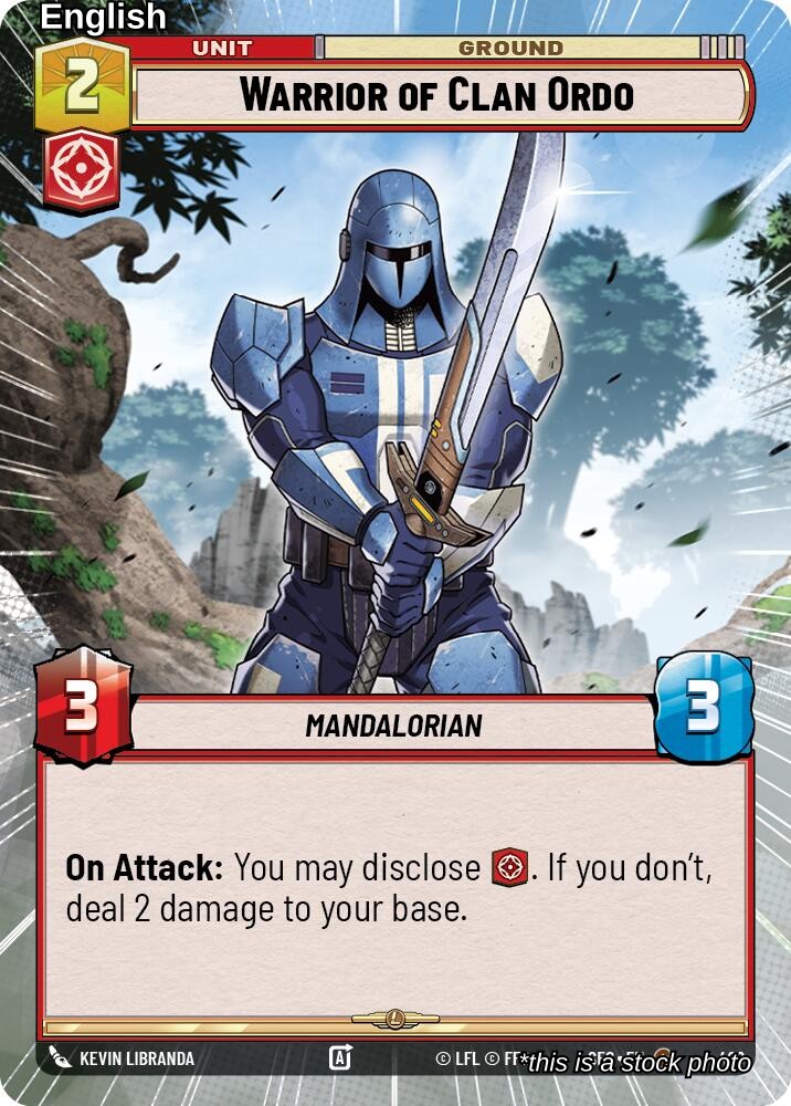 Warrior of Clan Ordo (Hyperspace)