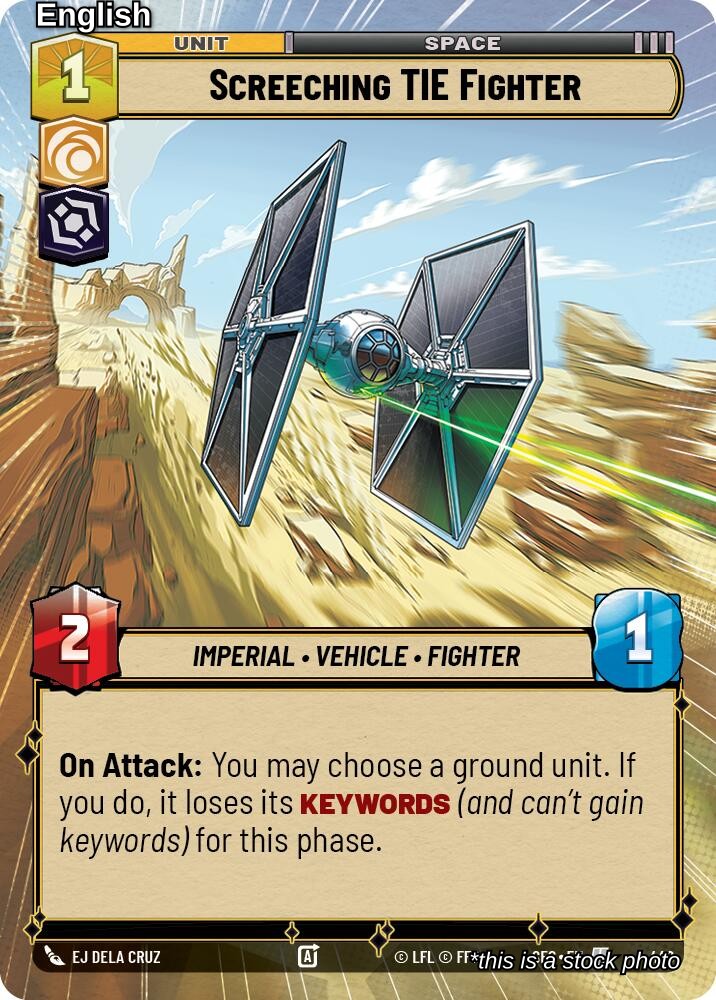 Screeching TIE Fighter (Hyperspace)