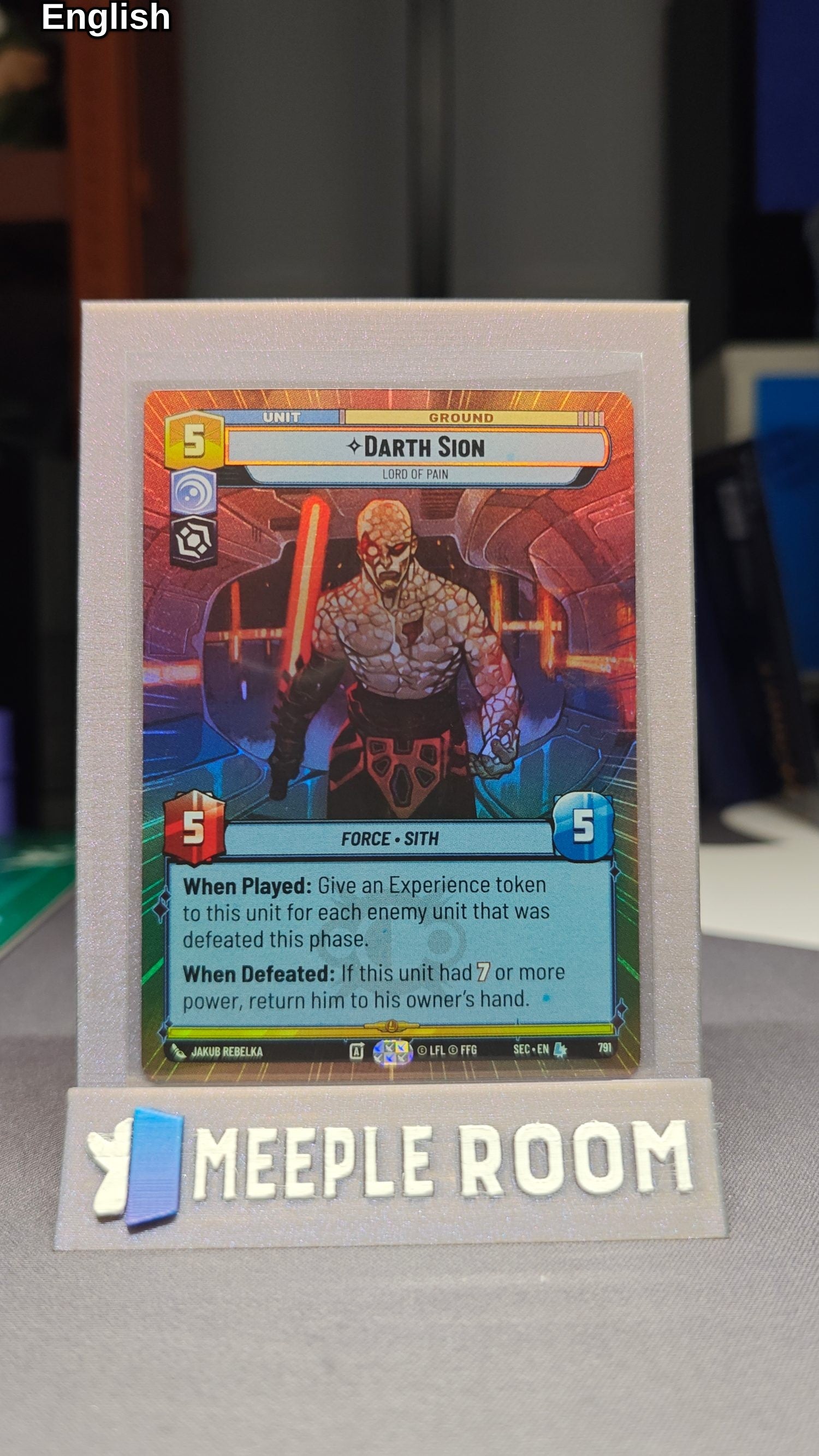 Darth Sion - Lord of Pain (Hyperspace Foil)