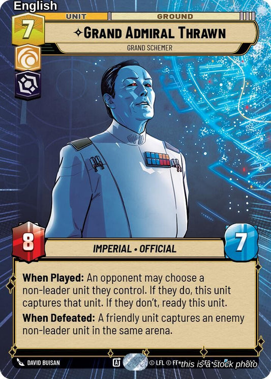 Grand Admiral Thrawn - Grand Schemer (Hyperspace Foil)