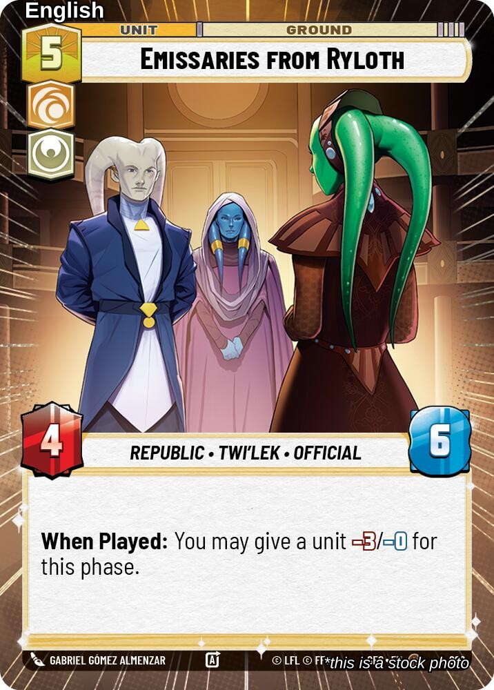 Emissaries from Ryloth (Hyperspace Foil)
